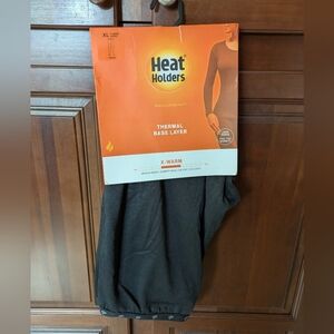 Black Thermal Base Layer Pants